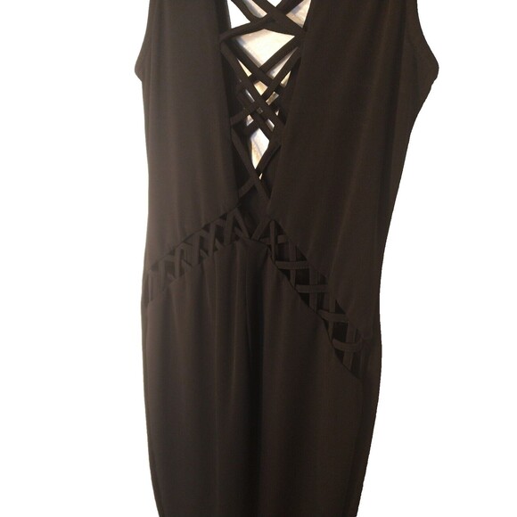 Sexy Cut Out Criss-Cross Front and back Night Dress Privately Privileged Size L - Picture 3 of 13